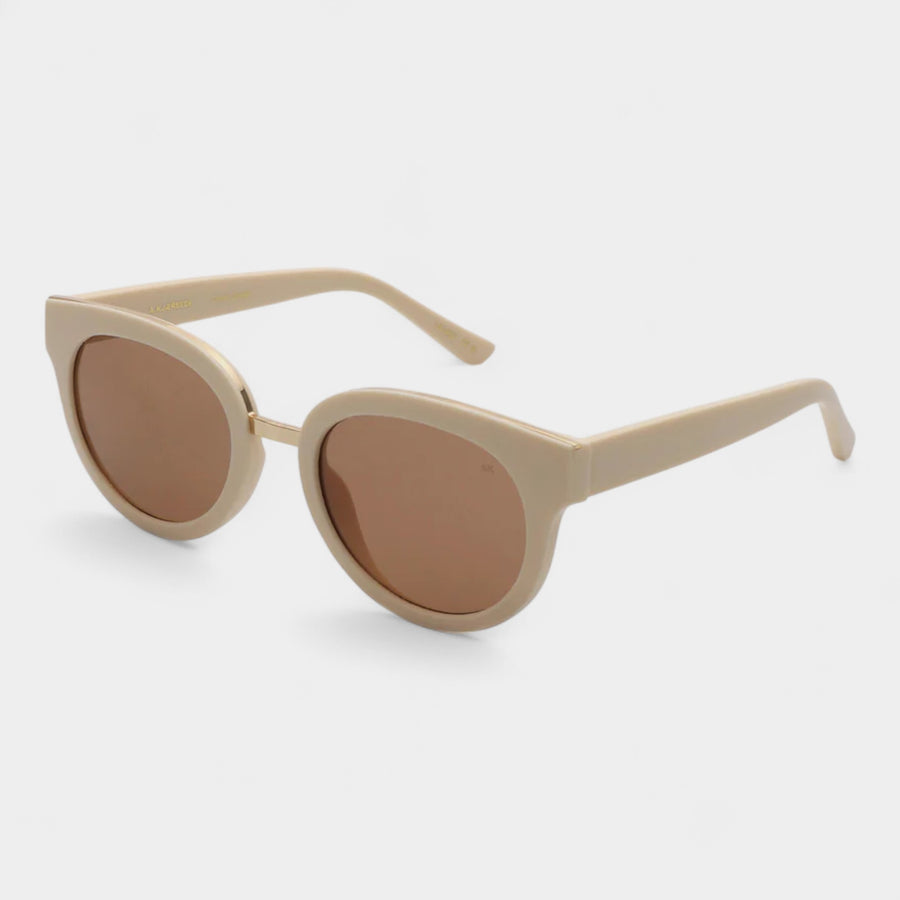 A.KJAERBEDE Jolie Sunglasses - Cream