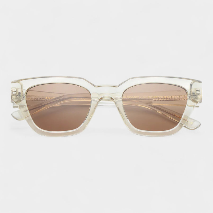 A.Kjaerbede Kaws Sunglasses - Ecru Transparent