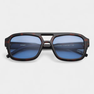 A.Kjaerbede Kaya Sunglasses - Demi Tortoise ( Blue Lense)