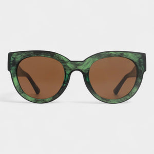A.Kjaerbede Lilly Sunglasses - Green Marble Transparent