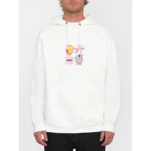 Volcom Earth Tripper Hooded Sweatshirt - Off White