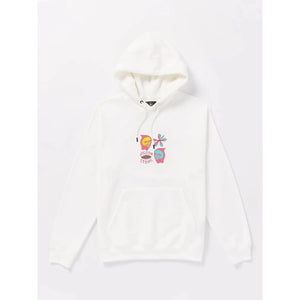 Volcom Earth Tripper Hooded Sweatshirt - Off White