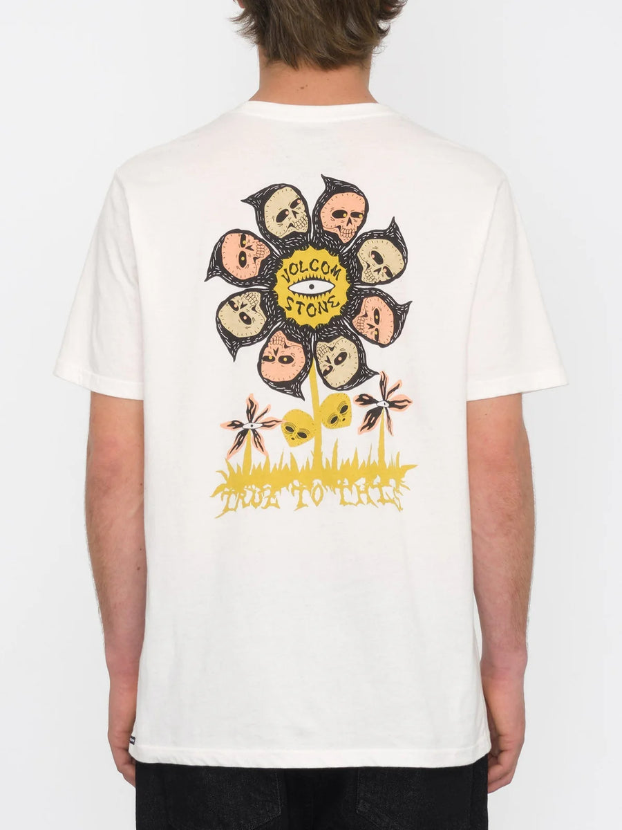 Volcom Flower Buds T-Shirt - Off White