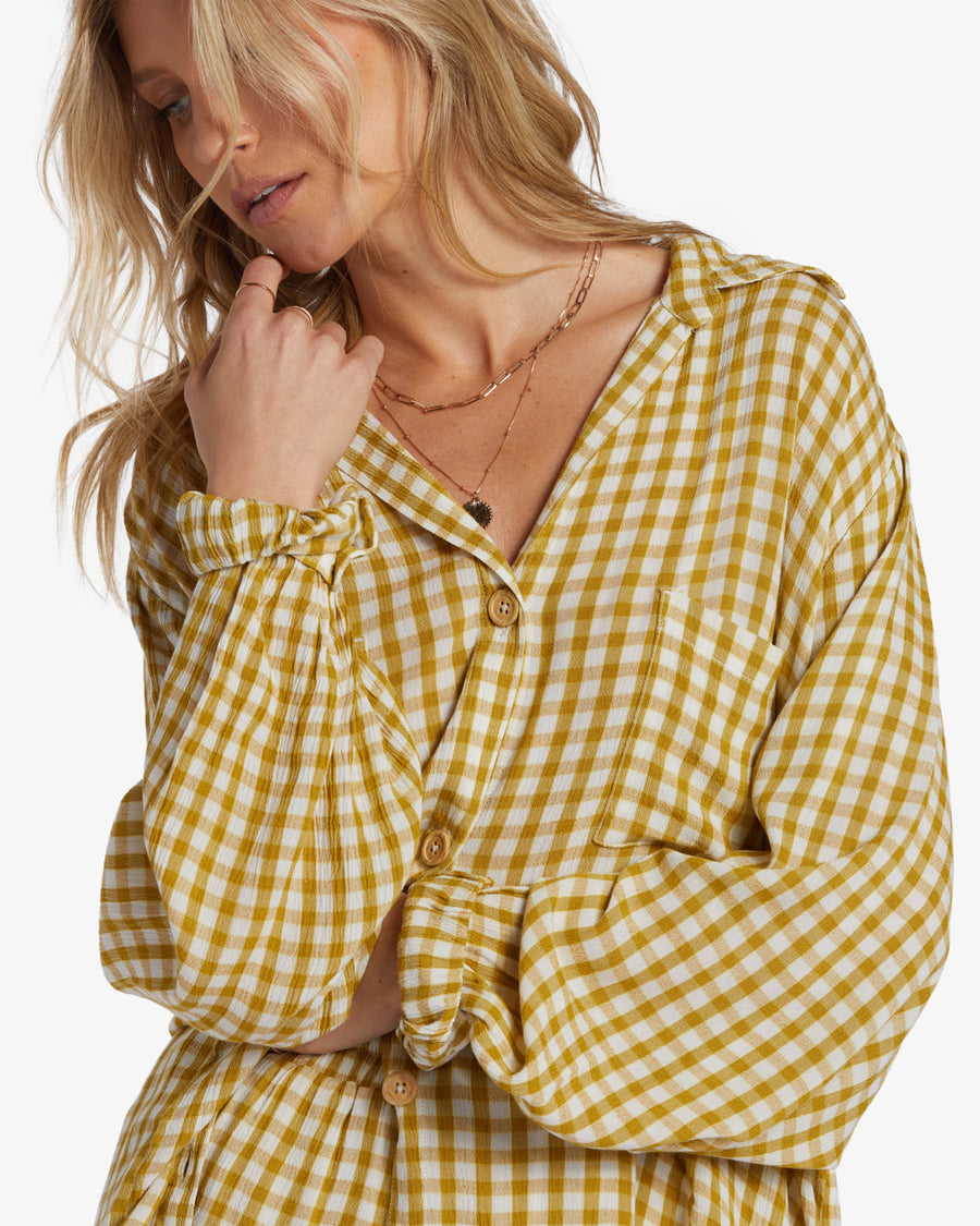 Billabong Women's Swell Blouse Shirt