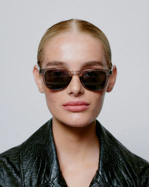 A.Kjaerbede Bate Sunglasses - Grey Transparent