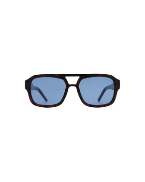 A.Kjaerbede Kaya Sunglasses - Demi Tortoise ( Blue Lense)