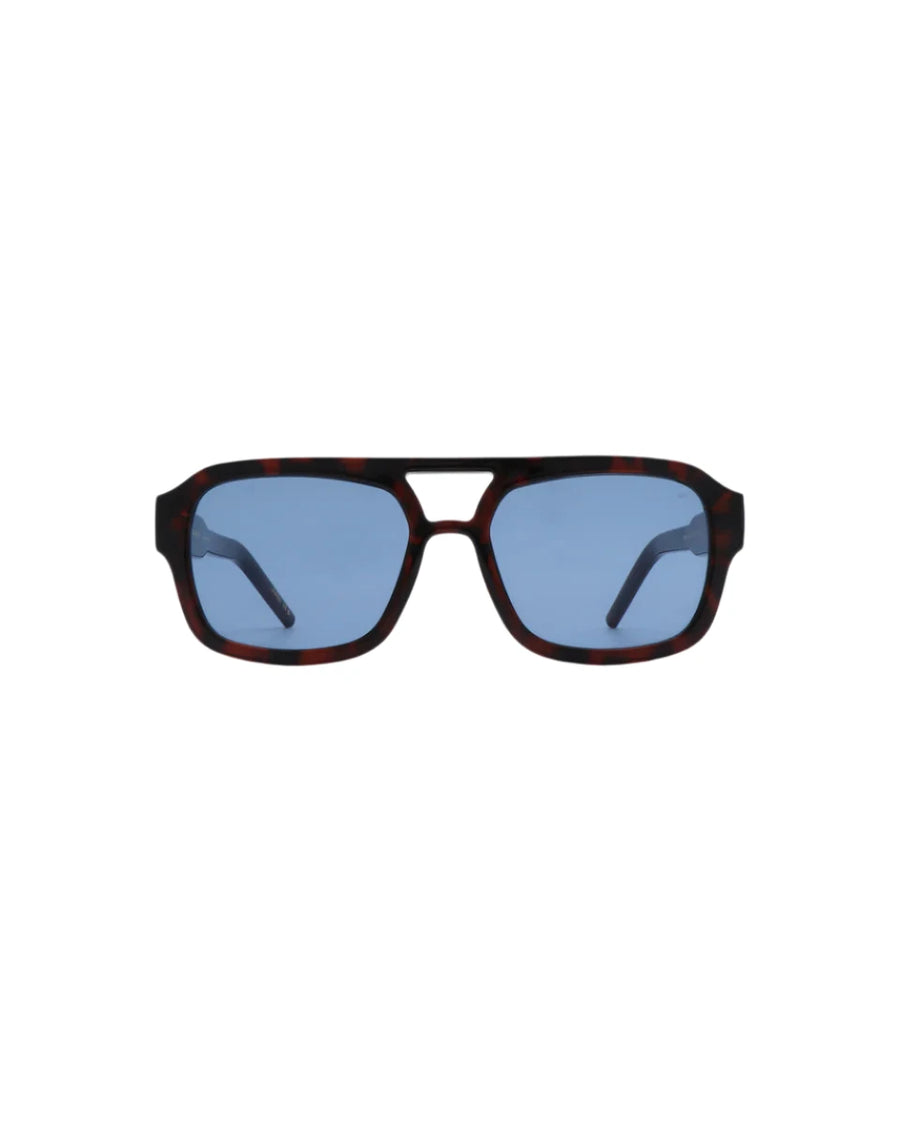 A.Kjaerbede Kaya Sunglasses - Demi Tortoise ( Blue Lense)