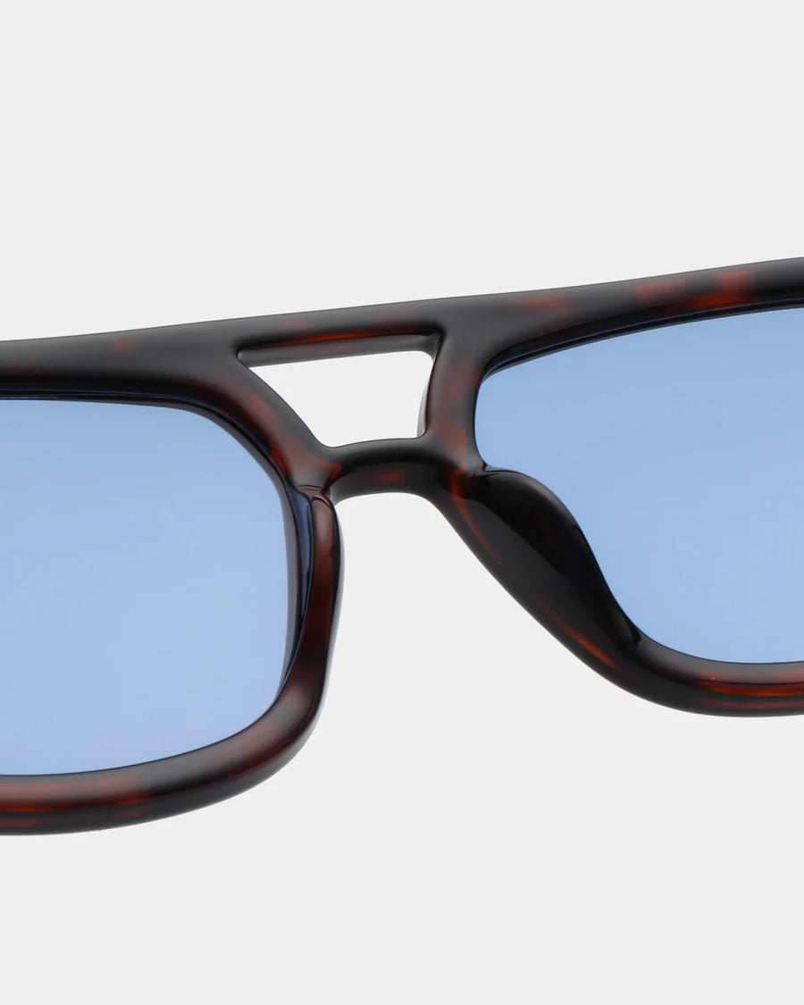 A.Kjaerbede Kaya Sunglasses - Demi Tortoise ( Blue Lense)