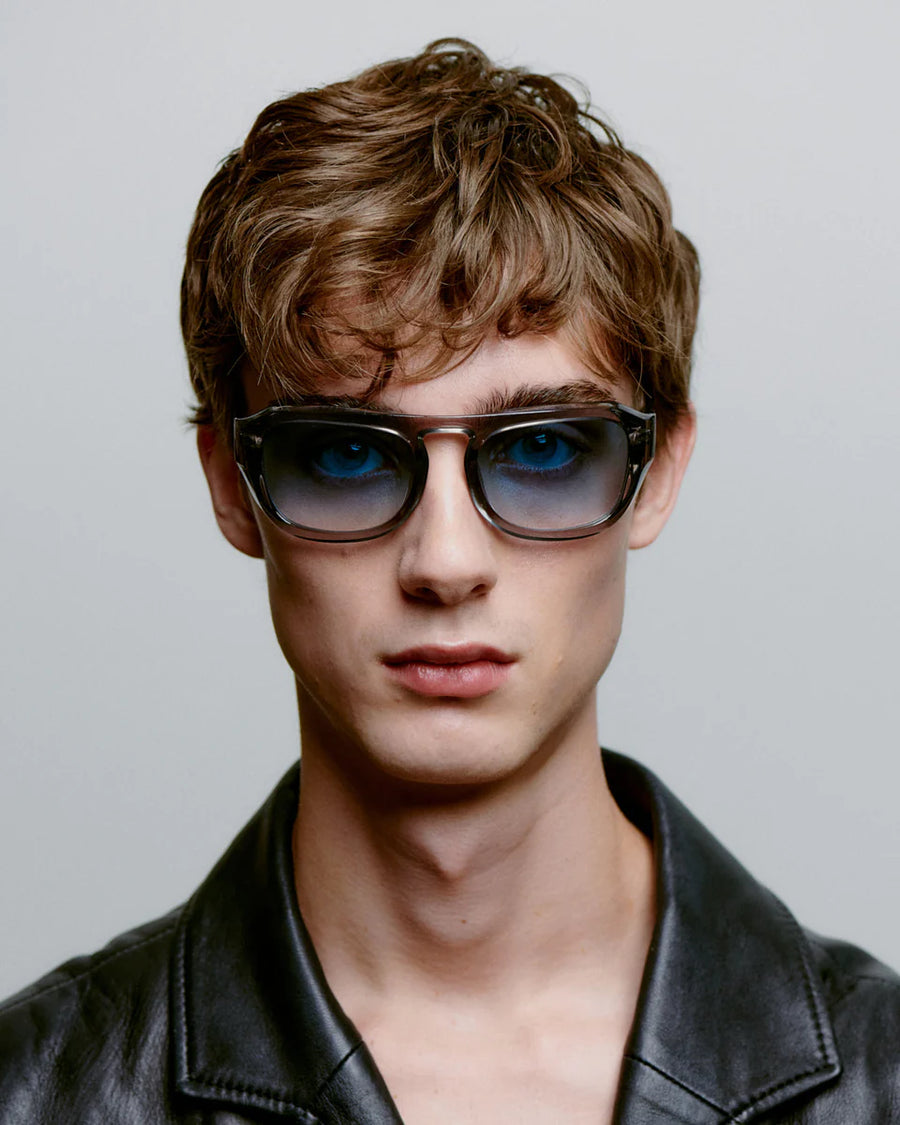 A.Kjaerbede Max Sunglasses - Grey Transparent