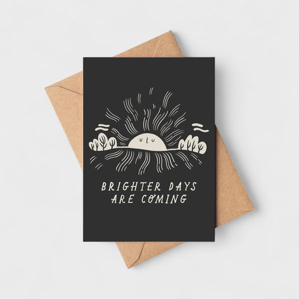 Lauren Marina 'Brighter Days' Greeting Card