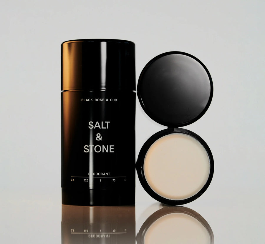 Salt & Stone Natural Deodorant Gel - Black Rose & Oud