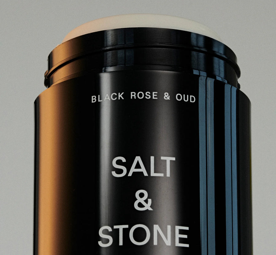 Salt & Stone Natural Deodorant Gel - Black Rose & Oud