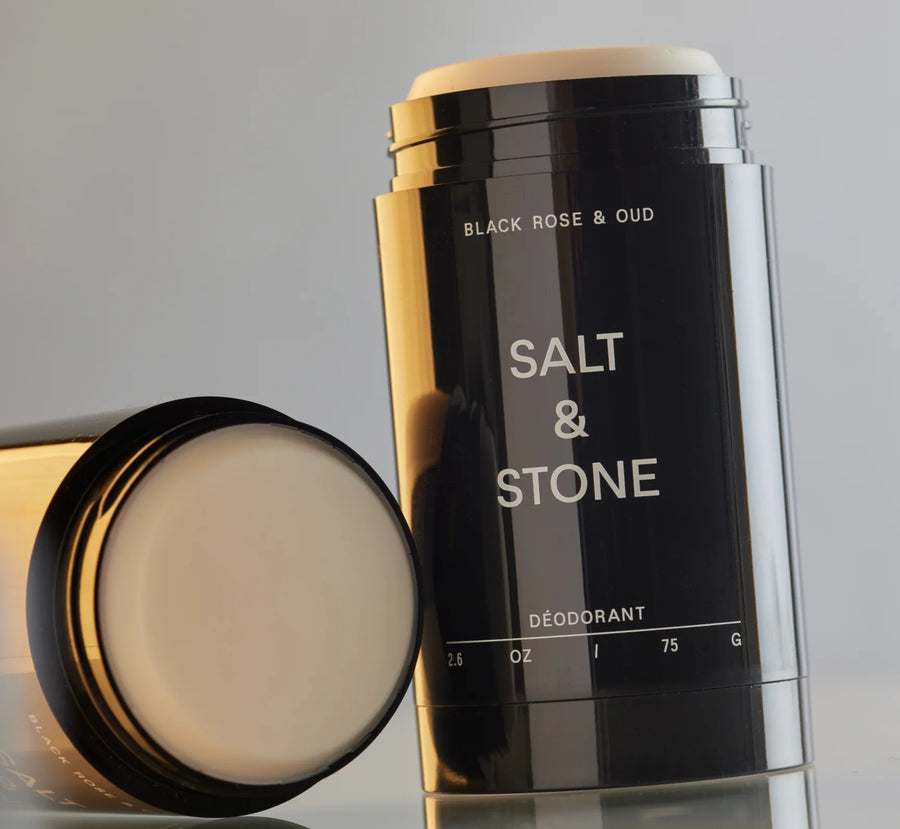 Salt & Stone Natural Deodorant Gel - Black Rose & Oud