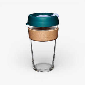 KeepCup 'Brew' 16oz Reusable Coffee Cup - CORK Band - Eventide