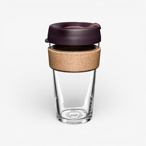 KeepCup 'Brew' 16oz Reusable Coffee Cup - CORK Band - Alder