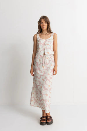 Rhythm Mimi Floral Bias Cut Maxi Skirt