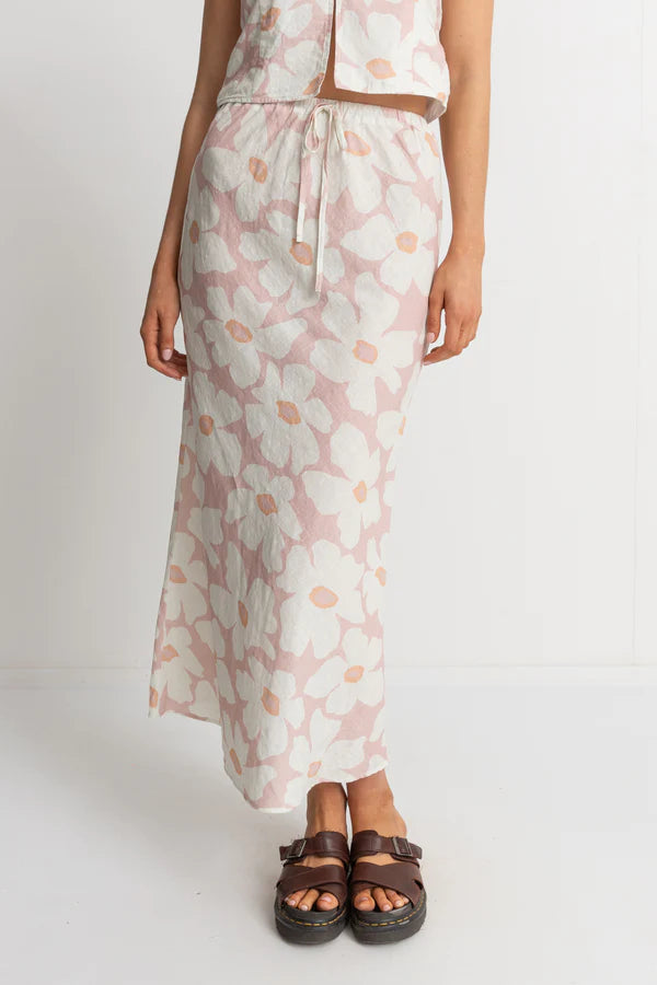 Rhythm Mimi Floral Bias Cut Maxi Skirt