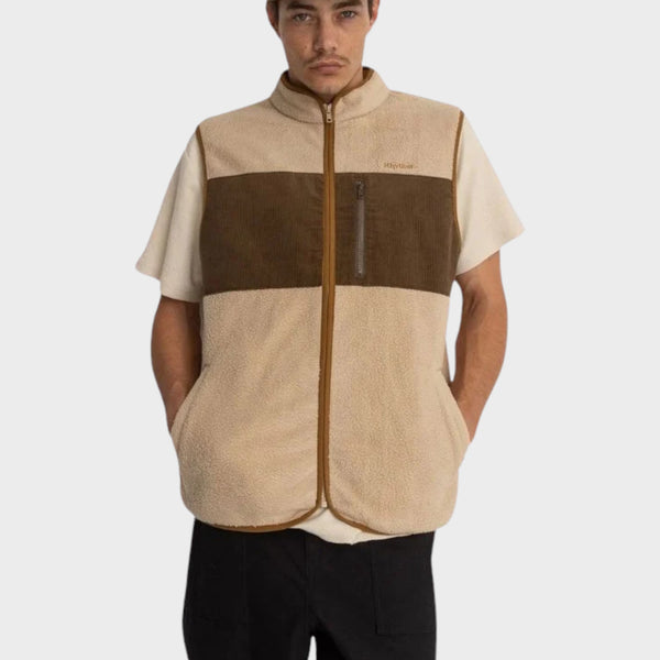 Rhythm Men's Tamas Vest - Bark