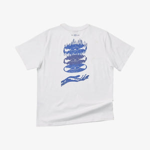 Rhythm Phasers Graphic Vintage Short sleeve T-Shirt -  White