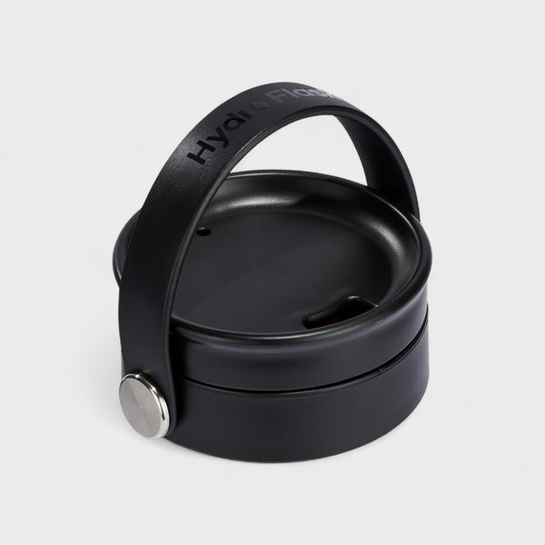 HYDRO FLASK -  WIDE MOUTH FLEX SIP CAP BLACK