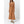 Classic Shirred Midi Dress - Caramel