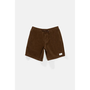 Rhythm Classic Cord Jam Short - Chocolate