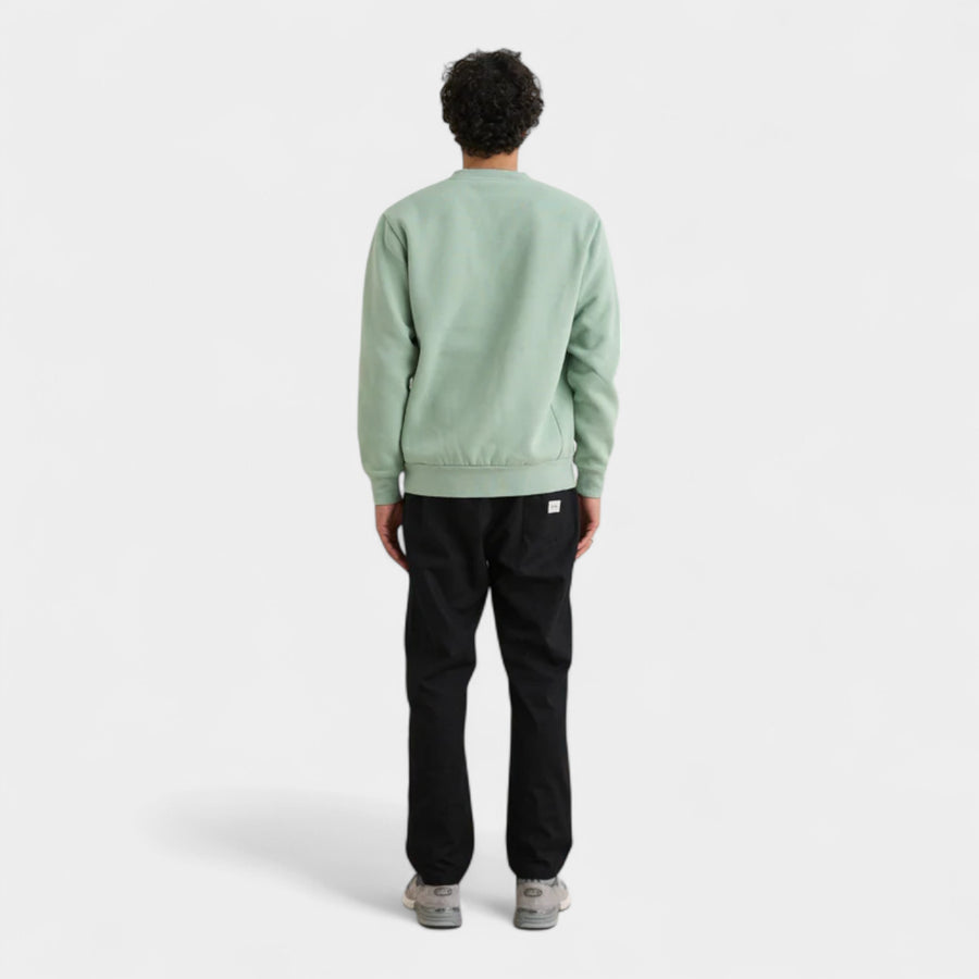 Rhythm Classic Fleece Crew - Seafoam
