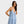 Rhythm Women's Classic Tiered Mini Dress -  Steel Blue
