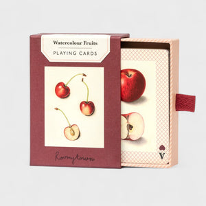 Roomytown Watercolour Fruits Single Playing Card Deck