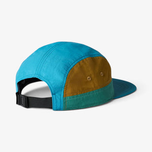Cotopaxi Tech 5-Panel Hat - Indigo and Oasis