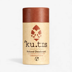 Kutis Vegan Natural Deodorant - Cedarwood & Rose