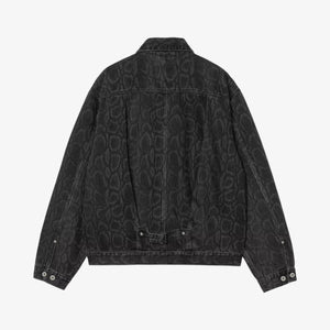 Carhartt Belmar Jacket - Snake Camo, Black, Heavy Stone Wash