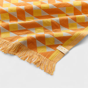 Slowtide Daydream Driftweave Turkish Towel - Curry