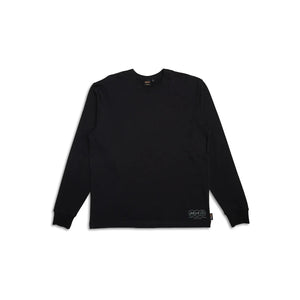 Deus Ex Machina 'DOCKER' Long Sleeve Cordura Tee - Anthracite