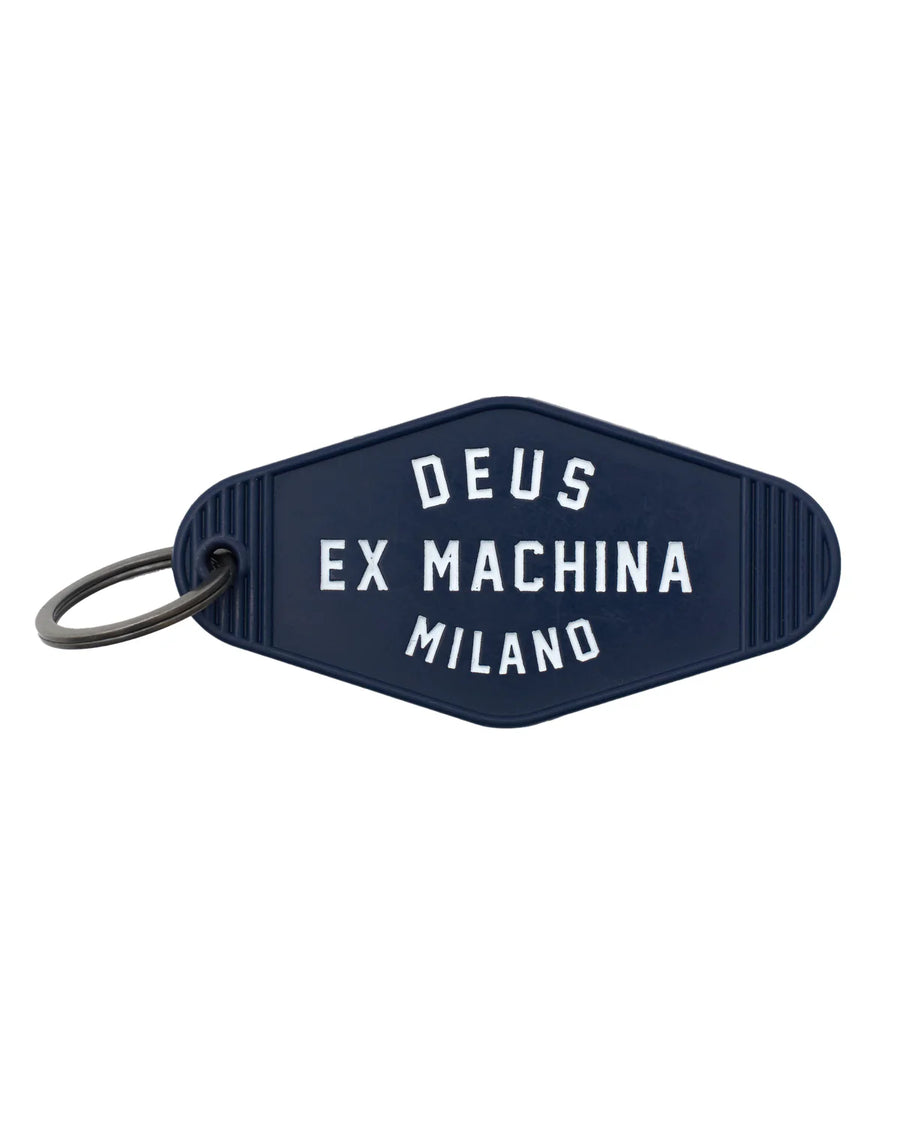 Deus Ex Machina Milano Key Tag - Mechanic Blue