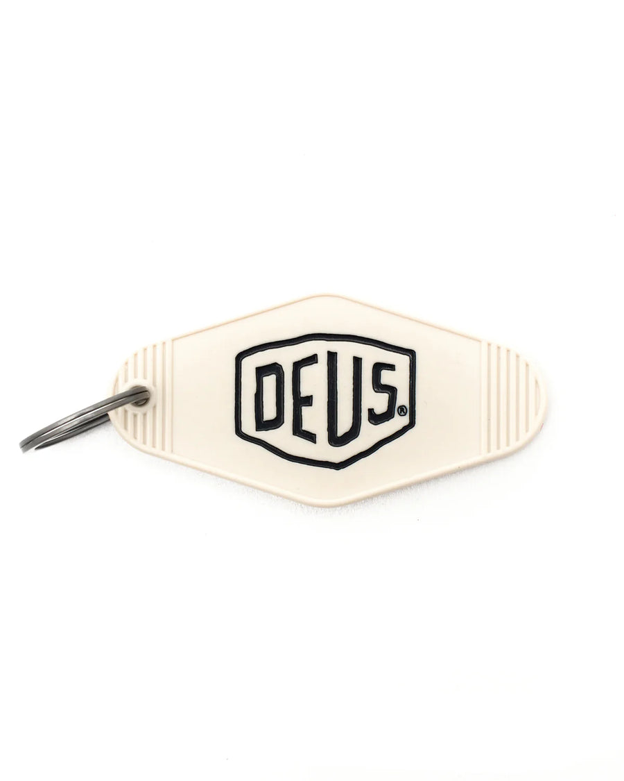 Deus Ex Machina  Canggu Key Tag - Dirty White