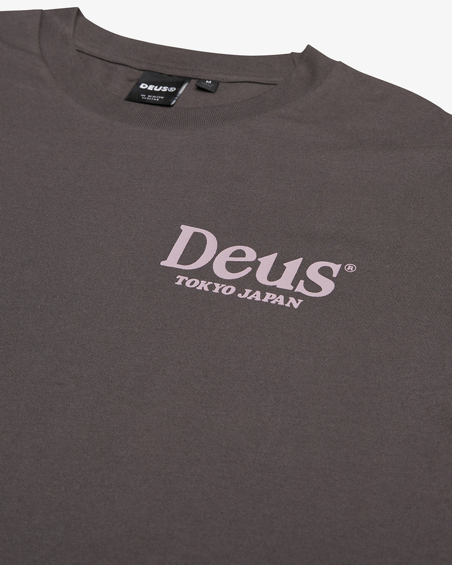 Deus Ex Machina Metro T-Shirt - Anthracite