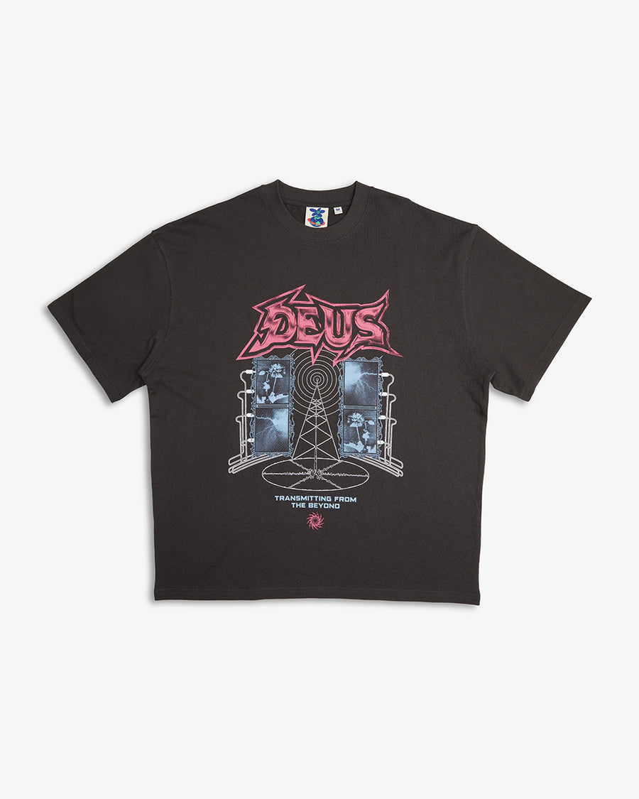 Deus Ex Machina Transmission T-Shirt - Anthracite