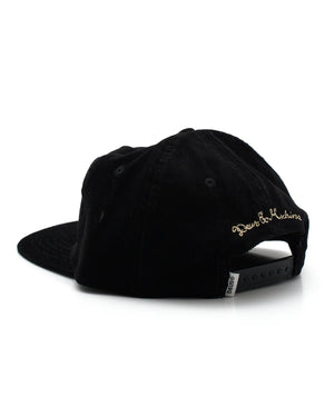 Deus Ex Machina 'Squeak Cord Cap' - Anthracite