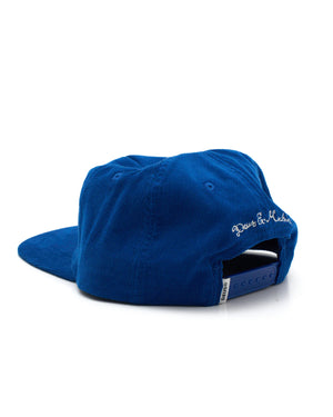 Deus Ex Machina 'Squeak Cord Cap' - Bright Cobalt