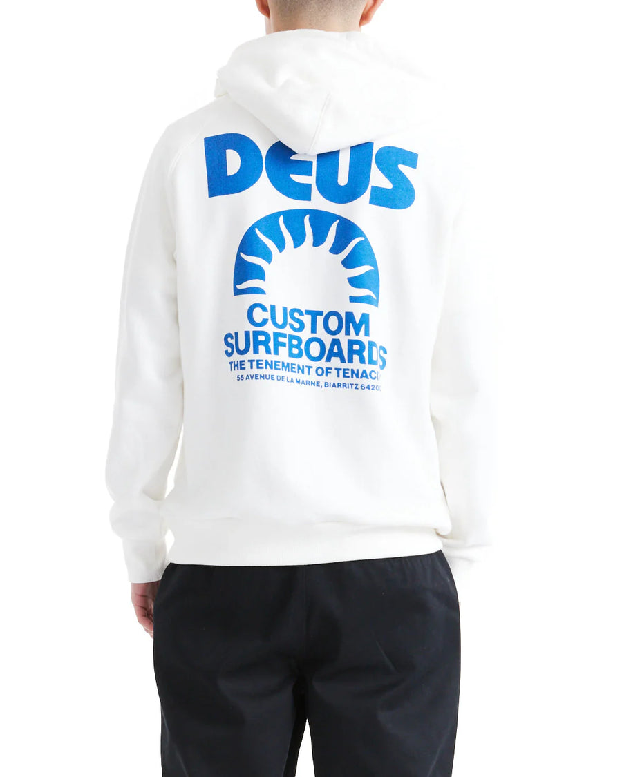 Deus Ex Machina Melodies Hoodie - Vintage White