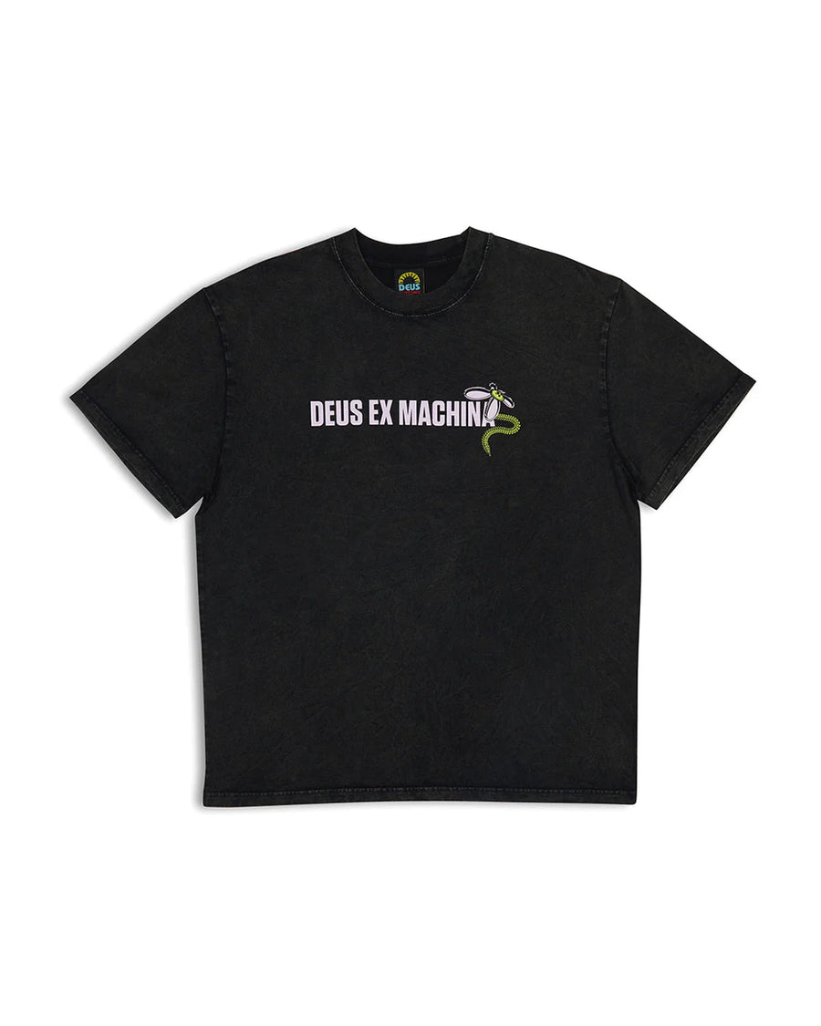 Deus Ex Machina Surf Shop T-Shirt - Anthracite