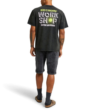 Deus Ex Machina Surf Shop T-Shirt - Anthracite