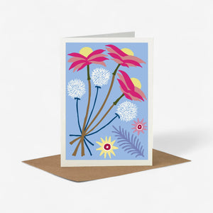 Studio Wald Card - Dried Pastel Blue
