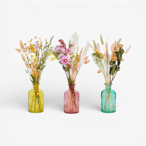 Dried Flowers Vase - Pastel