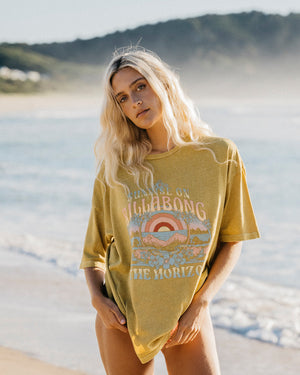 Billabong Women's T-Shirt - Sunrise On The Horizon