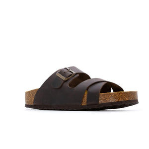 Plakton Women's Elche Platform Sandal - Brown