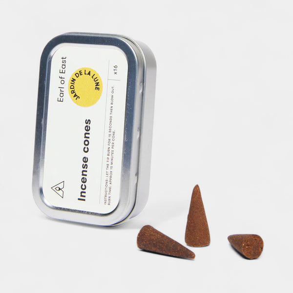 Earl of East | Jardin De La Lune | Incense Cones - 16 pack