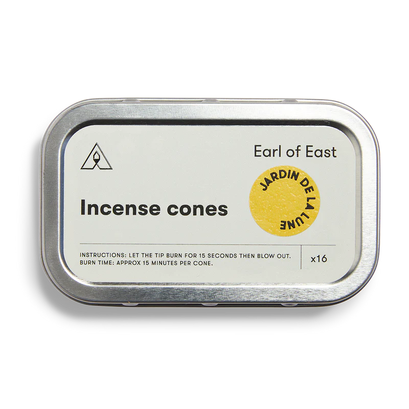 Earl of East | Jardin De La Lune | Incense Cones - 16 pack