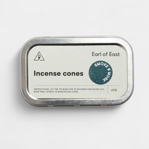 Earl of East | Smoke & Musk | Incense Cones - 16 pack